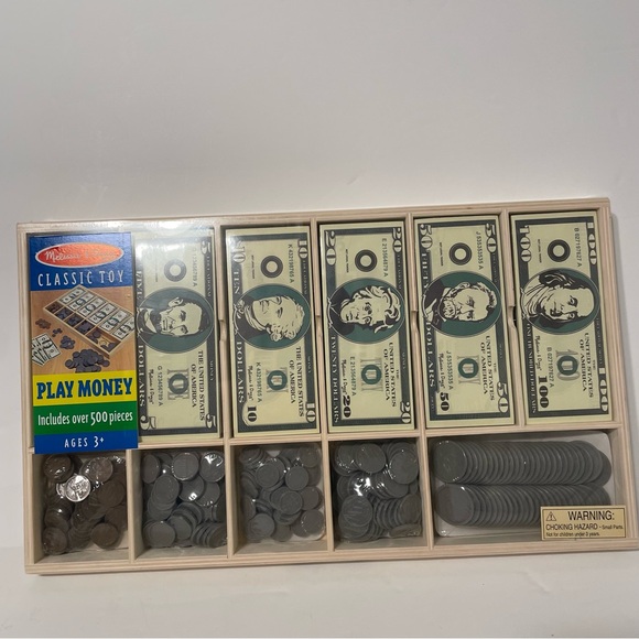 Melissa & Doug Play Money Set - Picture 2 of 5